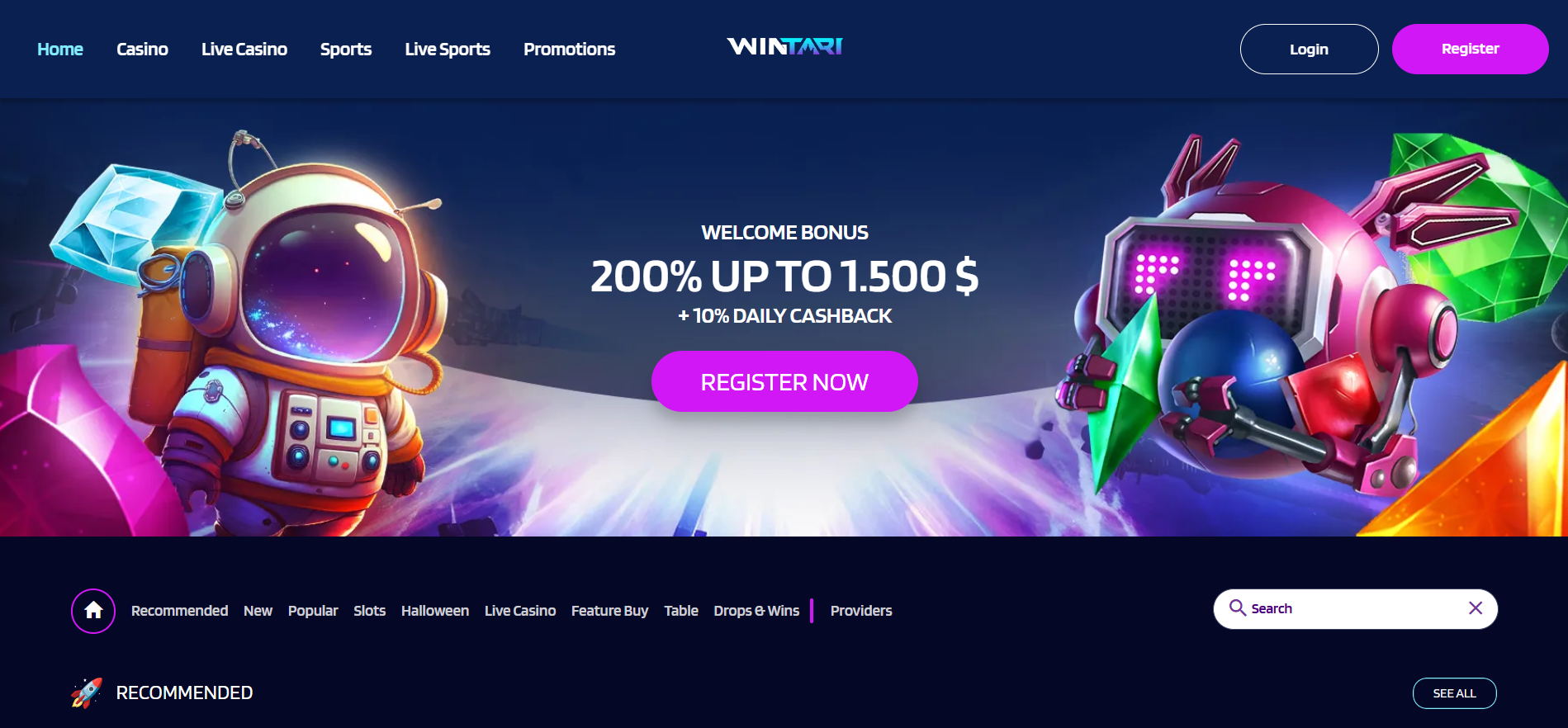 WinTari Casino 2026